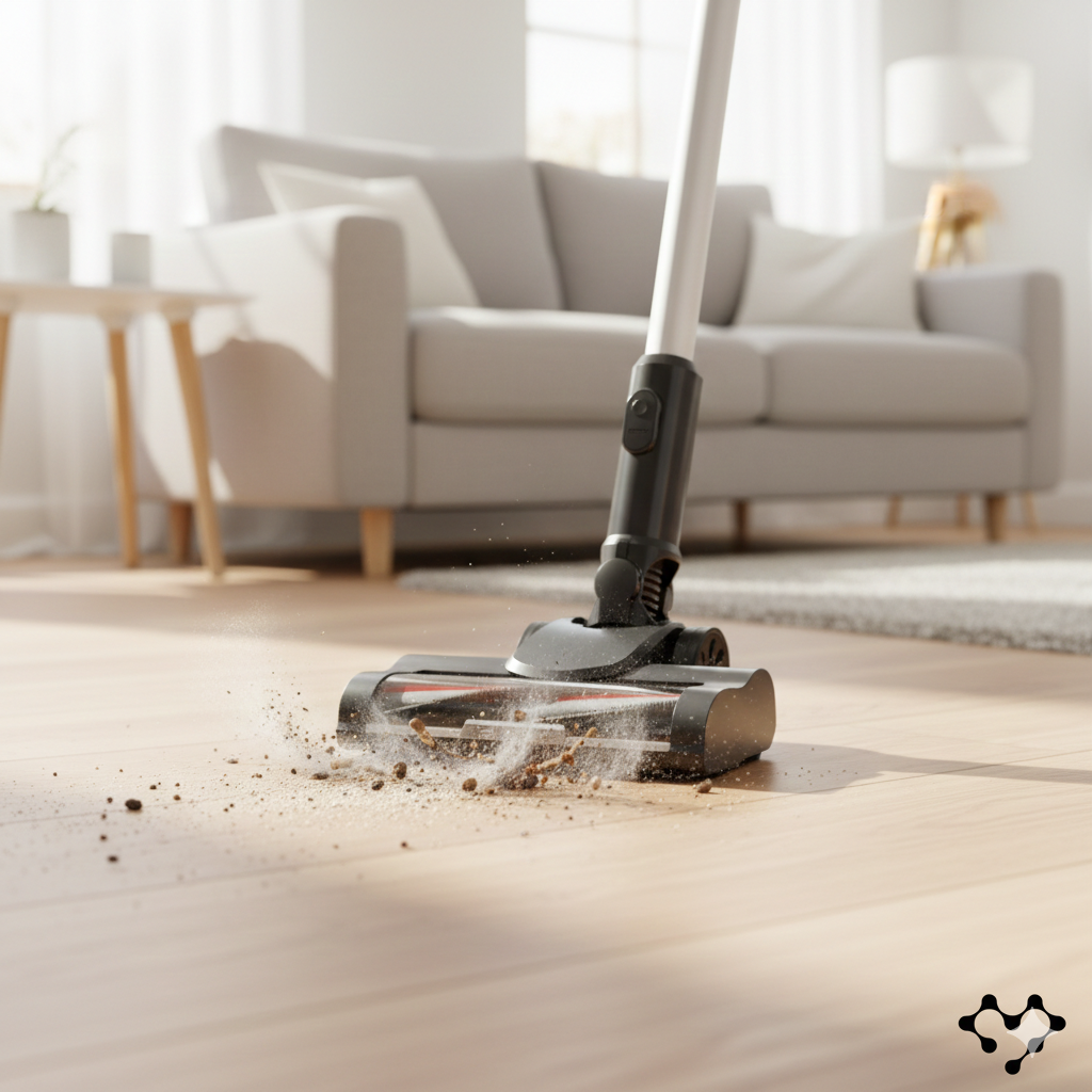 PULSIO Akku-Staubsauger 2in1 – Kabellos, beutellos, für Boden und Auto